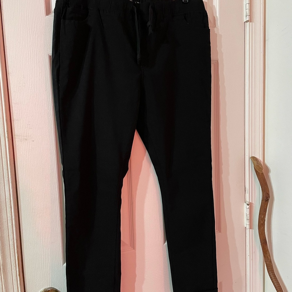 Ladies black jeggings